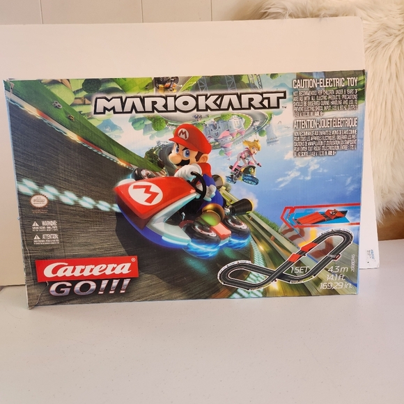 Carrera Go Mariokart Mario Cart Car Racing Set 20080146 complete In Box - Picture 1 of 6